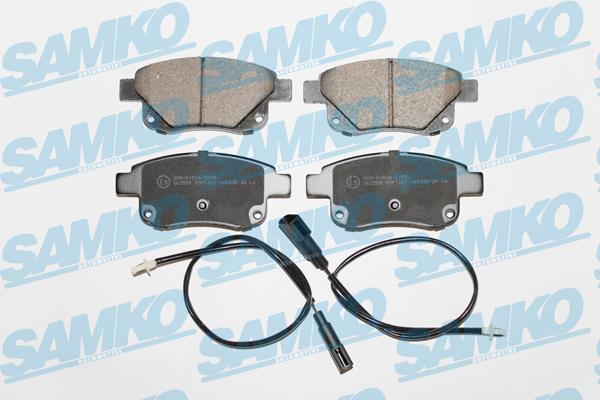 Samko 5SP1261 Brake Pad Set, disc brake 5SP1261