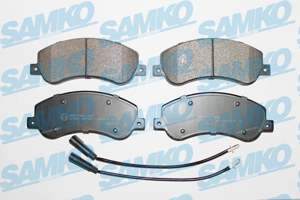 Samko 5SP1260 Brake Pad Set, disc brake 5SP1260