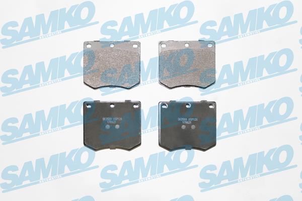 Samko 5SP126 Brake Pad Set, disc brake 5SP126