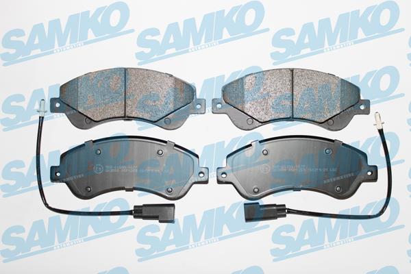 Samko 5SP1259 Brake Pad Set, disc brake 5SP1259