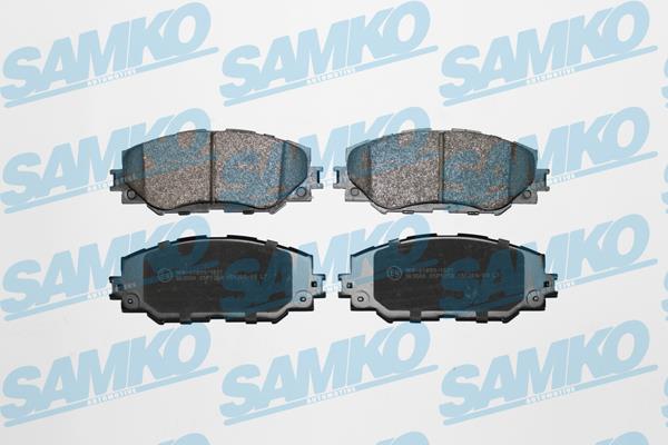 Samko 5SP1258 Brake Pad Set, disc brake 5SP1258