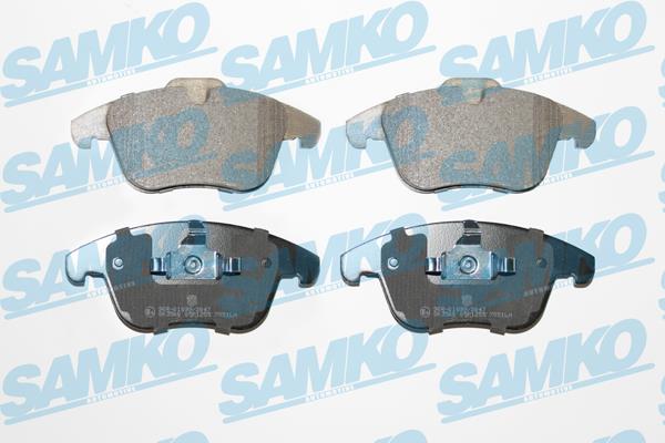 Samko 5SP1255 Brake Pad Set, disc brake 5SP1255