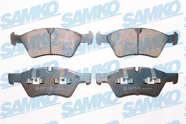 Samko 5SP1253 Brake Pad Set, disc brake 5SP1253