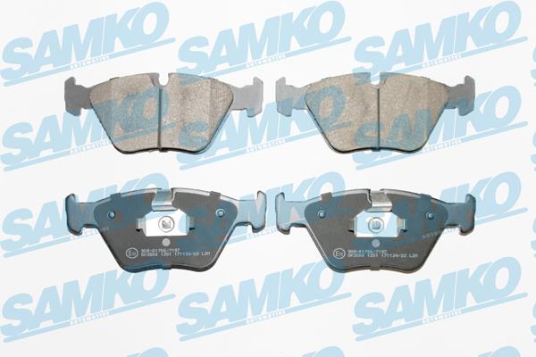 Samko 5SP1251 Brake Pad Set, disc brake 5SP1251