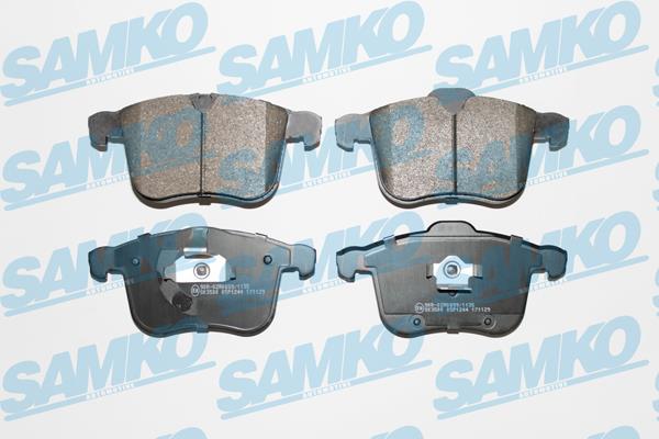 Samko 5SP1244 Brake Pad Set, disc brake 5SP1244