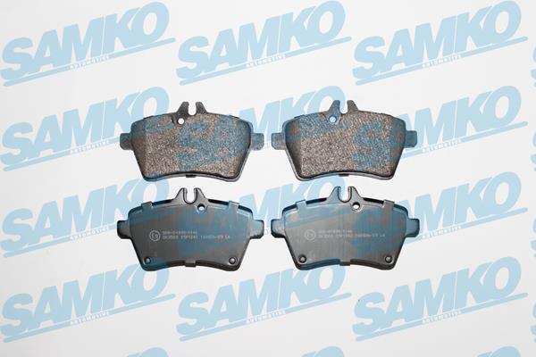 Samko 5SP1242 Brake Pad Set, disc brake 5SP1242