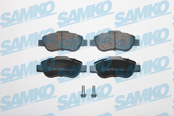 Samko 5SP1240 Brake Pad Set, disc brake 5SP1240