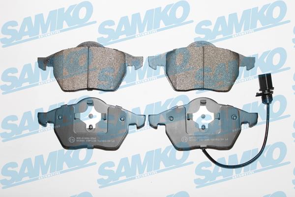 Samko 5SP1238 Brake Pad Set, disc brake 5SP1238