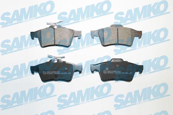 Samko 5SP1236 Brake Pad Set, disc brake 5SP1236