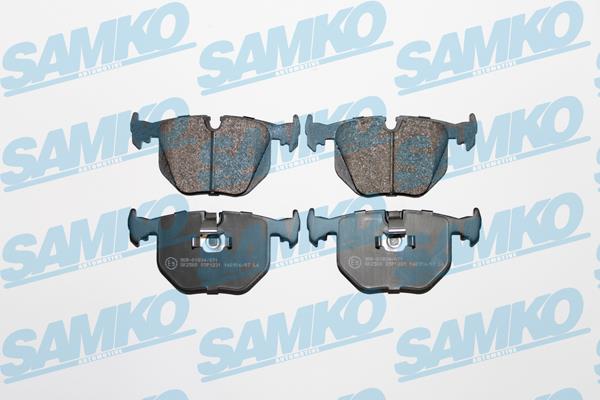 Samko 5SP1231 Brake Pad Set, disc brake 5SP1231