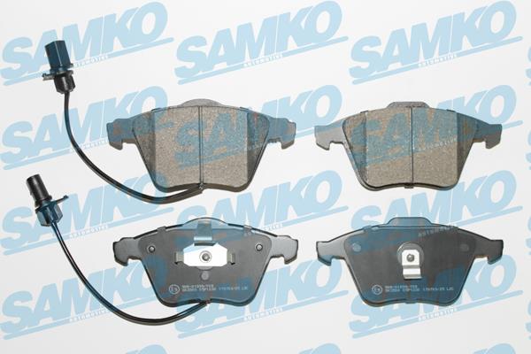Samko 5SP1230 Brake Pad Set, disc brake 5SP1230
