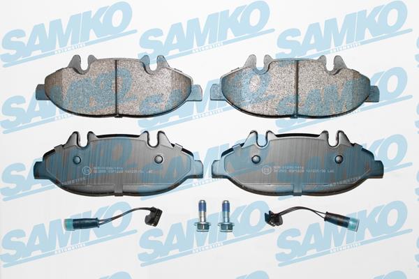 Samko 5SP1228 Brake Pad Set, disc brake 5SP1228