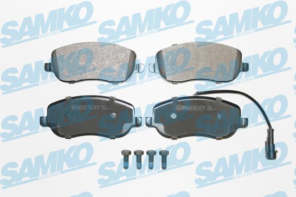 Samko 5SP1217 Brake Pad Set, disc brake 5SP1217