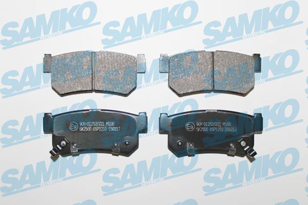 Samko 5SP1210 Brake Pad Set, disc brake 5SP1210