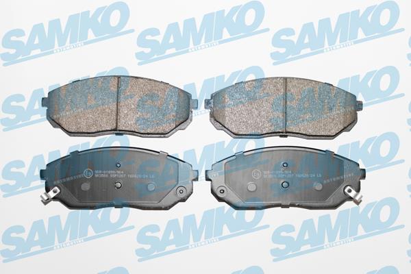 Samko 5SP1207 Brake Pad Set, disc brake 5SP1207