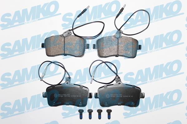 Samko 5SP1196 Brake Pad Set, disc brake 5SP1196