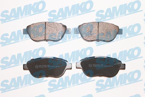 Samko 5SP1192 Brake Pad Set, disc brake 5SP1192