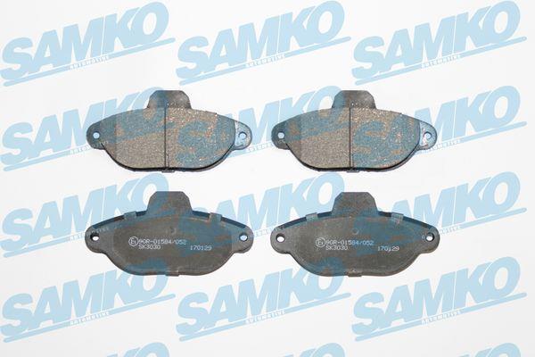 Samko 5SP1191 Brake Pad Set, disc brake 5SP1191