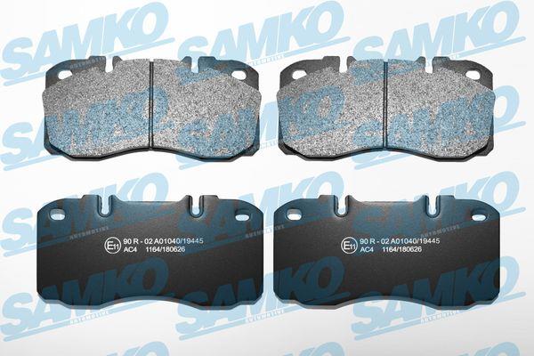 Samko 5SP1164 Brake Pad Set, disc brake 5SP1164
