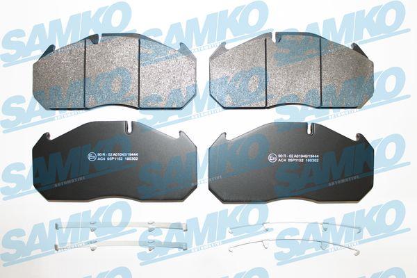 Samko 5SP1152 Brake Pad Set, disc brake 5SP1152