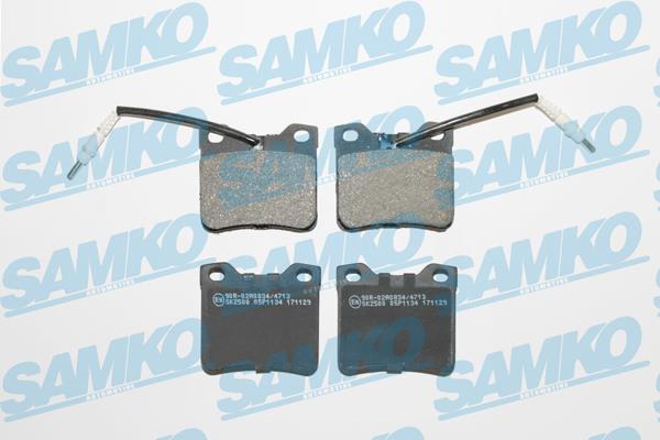 Samko 5SP1134 Brake Pad Set, disc brake 5SP1134