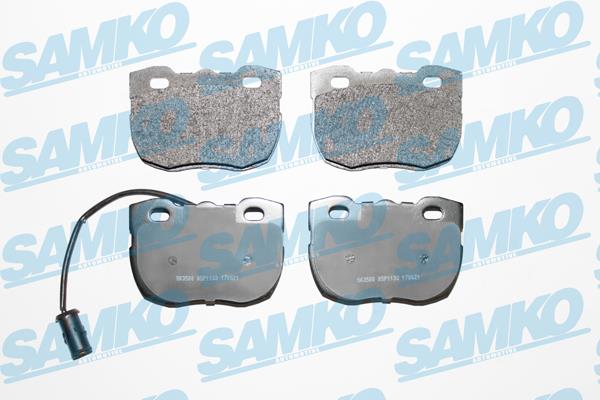 Samko 5SP1133 Brake Pad Set, disc brake 5SP1133