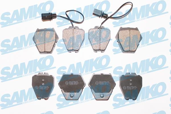 Samko 5SP1121 Brake Pad Set, disc brake 5SP1121