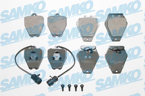 Samko 5SP1118 Brake Pad Set, disc brake 5SP1118