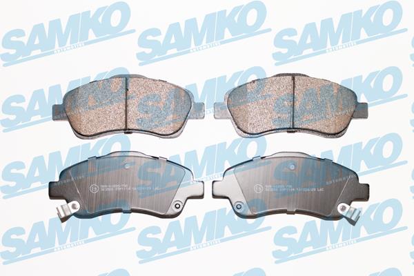 Samko 5SP1114 Brake Pad Set, disc brake 5SP1114