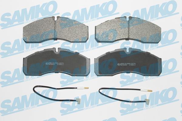 Samko 5SP1109A Brake Pad Set, disc brake 5SP1109A