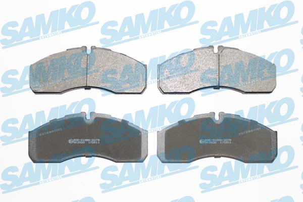 Samko 5SP1109 Brake Pad Set, disc brake 5SP1109