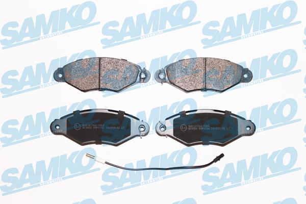 Samko 5SP1106 Brake Pad Set, disc brake 5SP1106