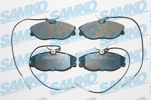 Samko 5SP1104 Brake Pad Set, disc brake 5SP1104
