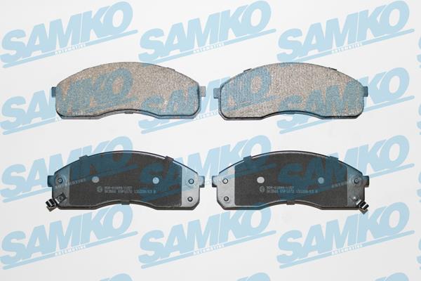 Samko 5SP1072 Brake Pad Set, disc brake 5SP1072