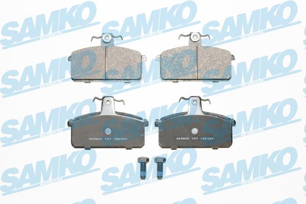 Samko 5SP107 Brake Pad Set, disc brake 5SP107