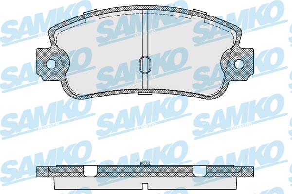 Samko 5SP106 Brake Pad Set, disc brake 5SP106