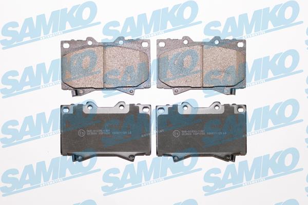 Samko 5SP1050 Brake Pad Set, disc brake 5SP1050