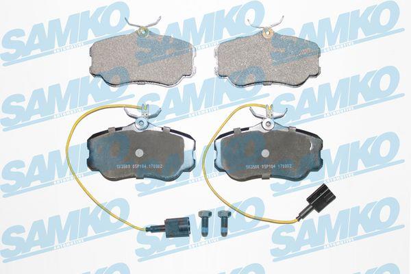 Samko 5SP104 Brake Pad Set, disc brake 5SP104