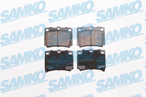 Samko 5SP1029 Brake Pad Set, disc brake 5SP1029