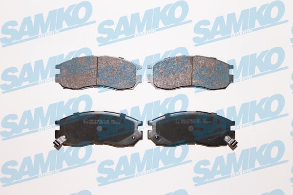 Samko 5SP1012 Brake Pad Set, disc brake 5SP1012
