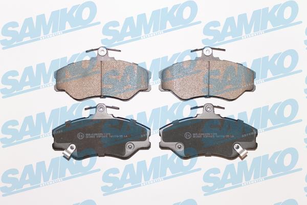 Samko 5SP1009 Brake Pad Set, disc brake 5SP1009