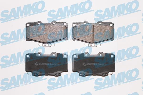 Samko 5SP058 Brake Pad Set, disc brake 5SP058