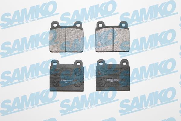 Samko 5SP027 Brake Pad Set, disc brake 5SP027