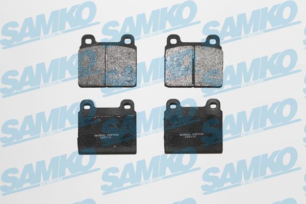 Samko 5SP026 Brake Pad Set, disc brake 5SP026