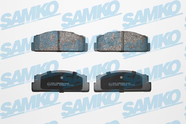 Samko 5SP003 Brake Pad Set, disc brake 5SP003