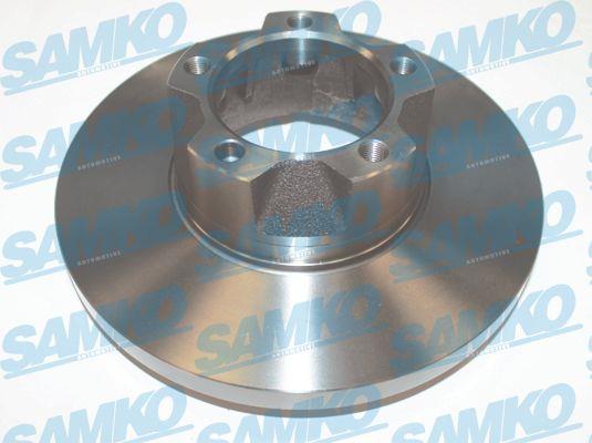 Samko V2101P Unventilated front brake disc V2101P