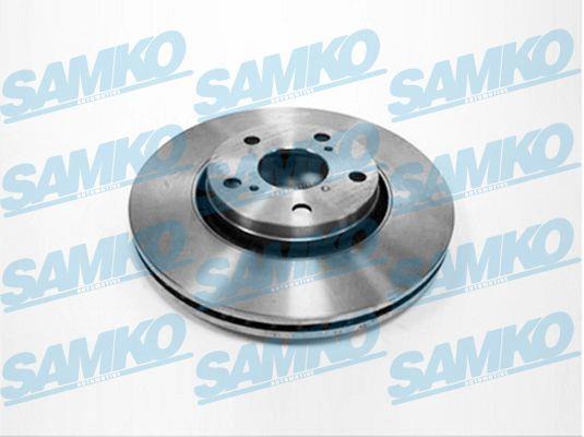 Samko T2087V Ventilated disc brake, 1 pcs. T2087V