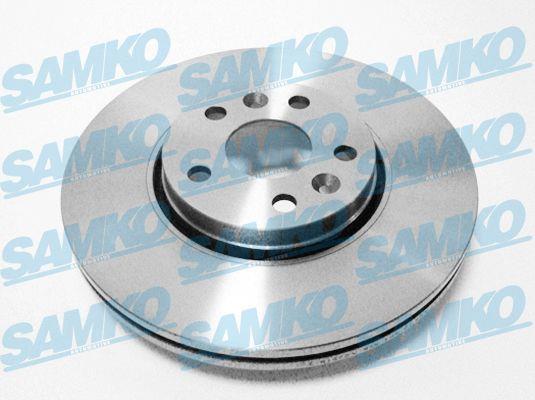 Samko R1075V Ventilated disc brake, 1 pcs. R1075V