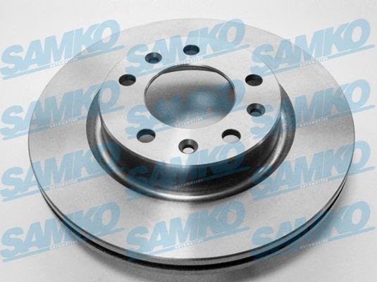 Samko P1019V Ventilated disc brake, 1 pcs. P1019V