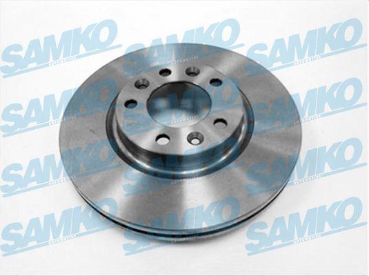 Samko P1012V Ventilated disc brake, 1 pcs. P1012V